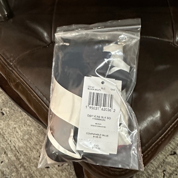 DISNEY X COACH Villains Print Silk Square Scarf, in Black/Multi Style CD141 BNWT - Picture 10 of 10